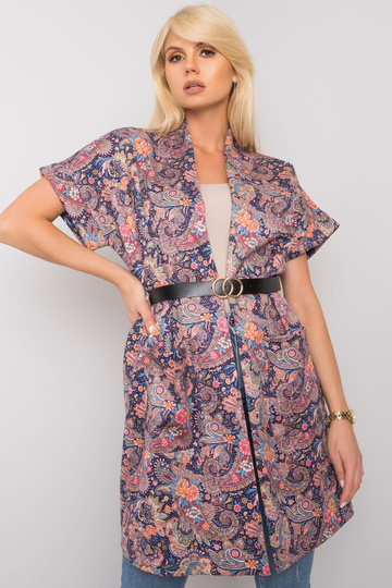 Fialový kabát Sonja s... 2