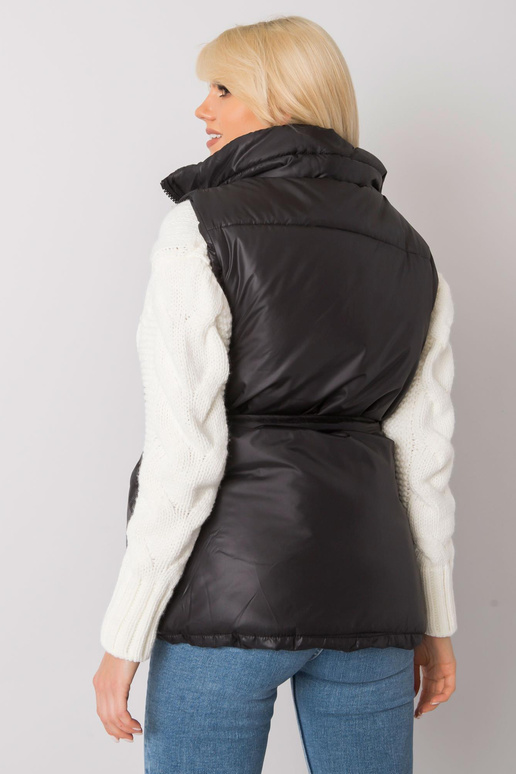 Černá péřová vesta Effie Černá péřová vesta Effie