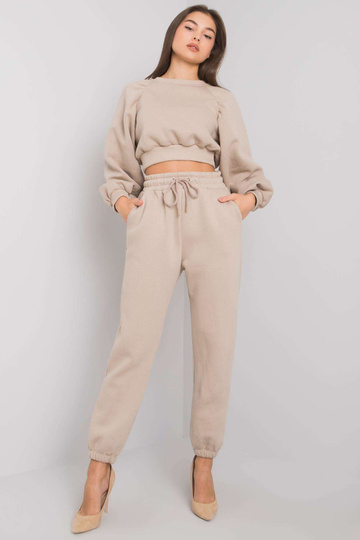 Béžová dámská dvoudílná...