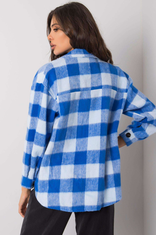 Modrá kostkovaná košile Melana