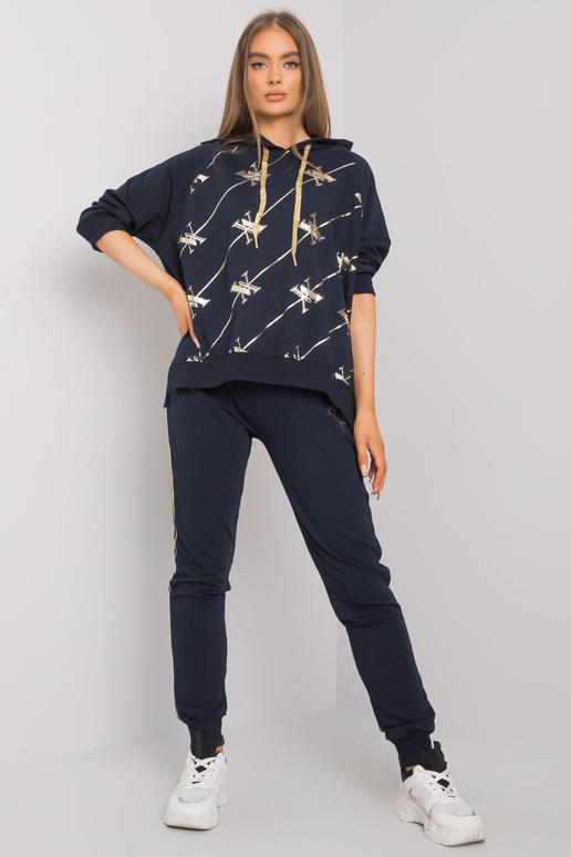 Námořnická modrá dvoudílná souprava s...