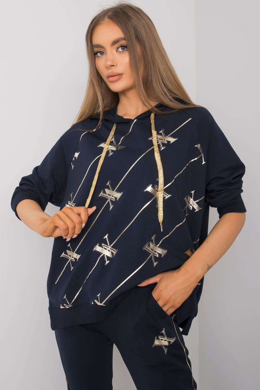 Námořnická modrá dvoudílná souprava s...