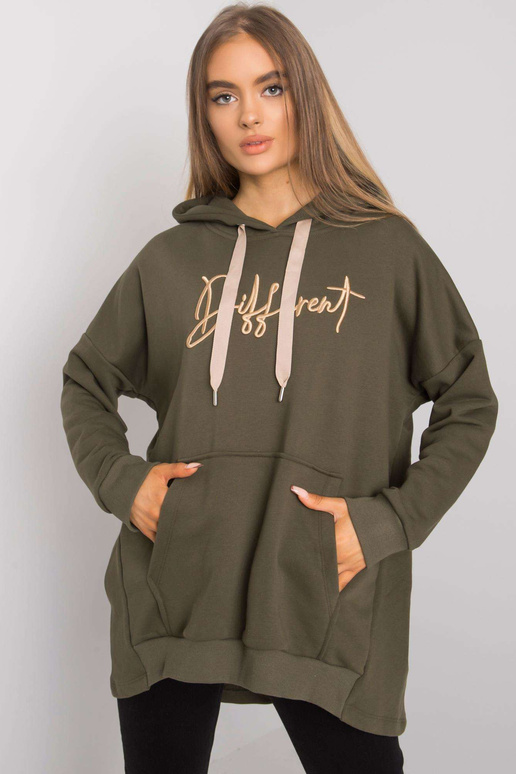 Khaki Fallon klokaní mikina