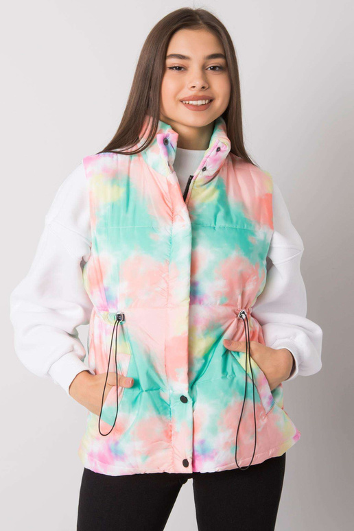 Zelená a oranžová vesta Loie Zelená a oranžová vesta Loie