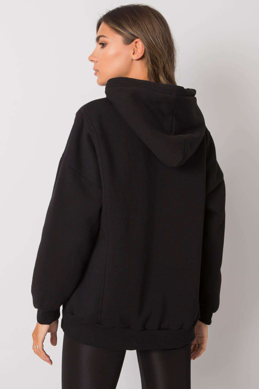 Černá mikina s kapsami Aryanna