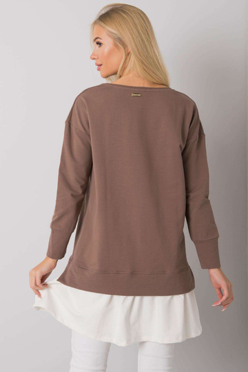 Hnědá bavlněná tunika... 2