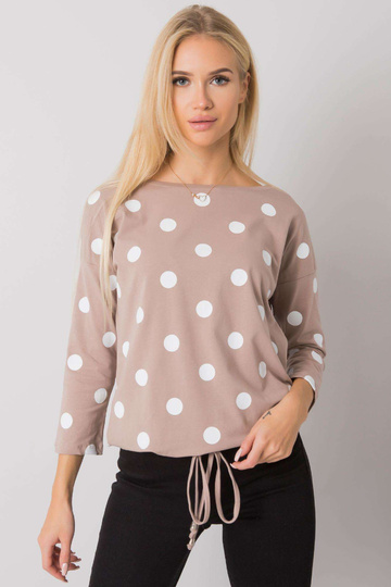 Tmavě béžová halenka... 2