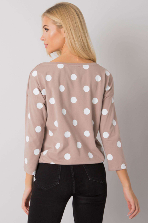 Tmavě béžová halenka Riverton RUE PARIS