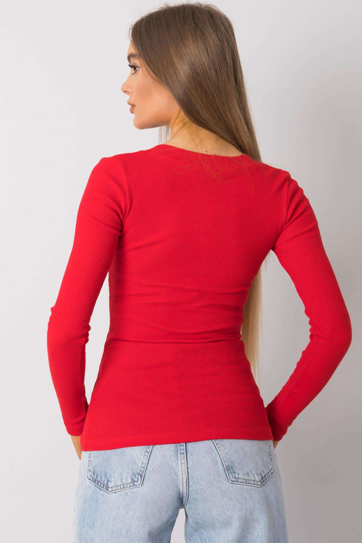 Červená proužkovaná halenka Abeline...