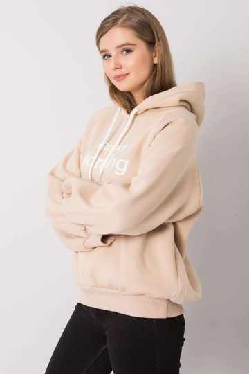 Béžová vycpaná oversize...