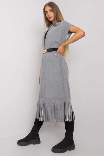 Šedý melanžový přehoz s... 2