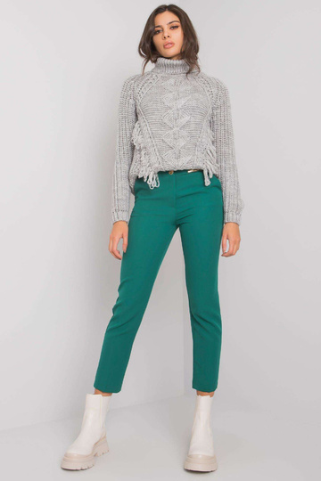Zelené elegantní kalhoty...