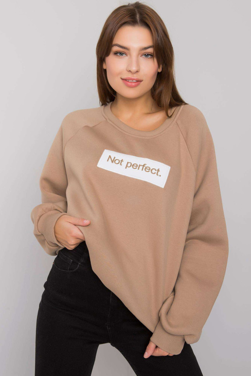 Jordyho béžová mikina s kapucí