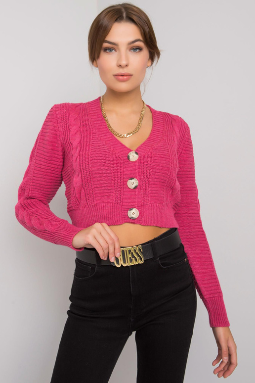 Růžový kardigan Aristide RUE PARIS