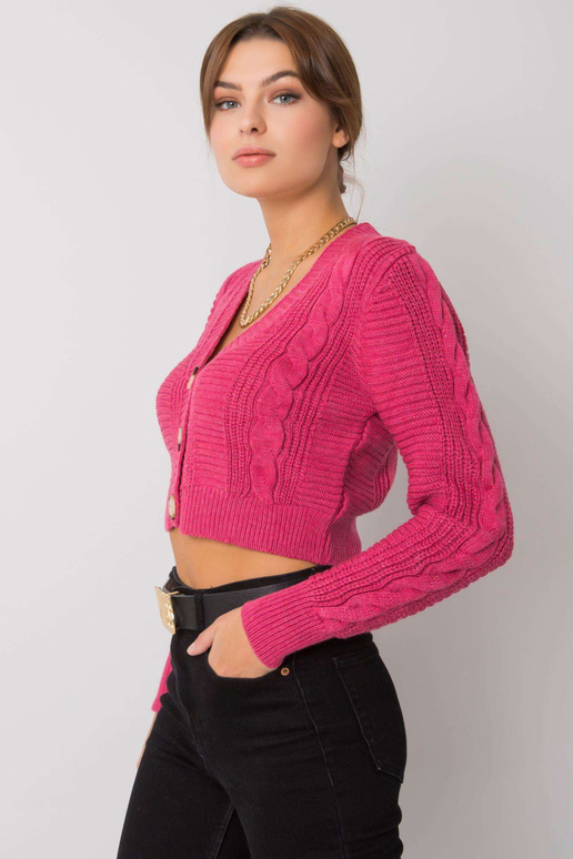 Růžový kardigan Aristide RUE PARIS