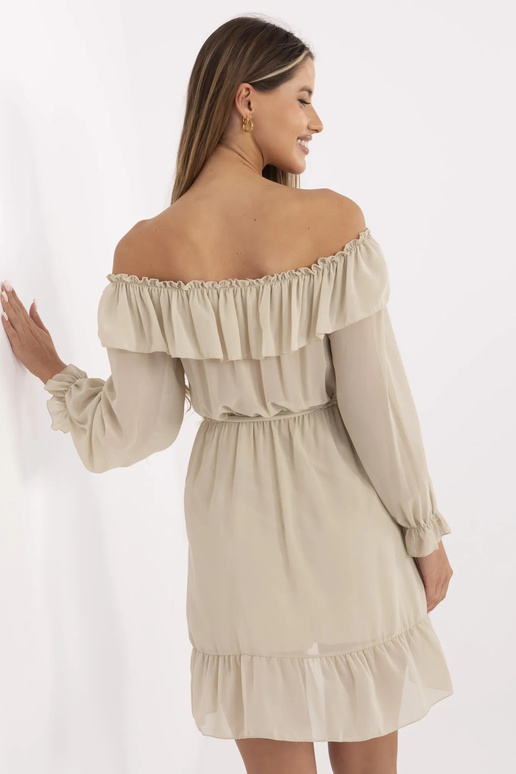 Béžové španělské šaty Farren OCH BELLA