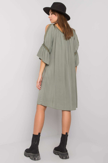 Khaki Cut Out Šaty Marielle...