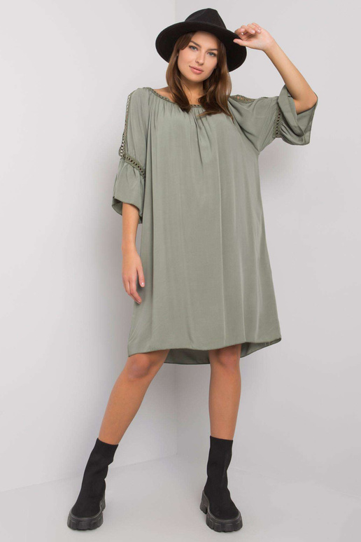 Khaki Cut Out Šaty Marielle OCH BELLA