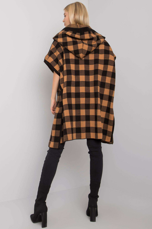 Kardigan Lovington s kapucí v černé a... Kardigan Lovington s kapucí v černé a...