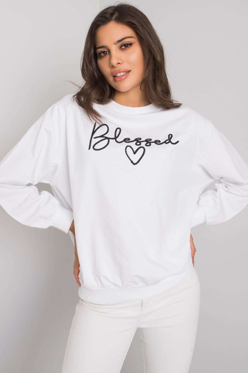 Bílá mikina s nápisem... 2