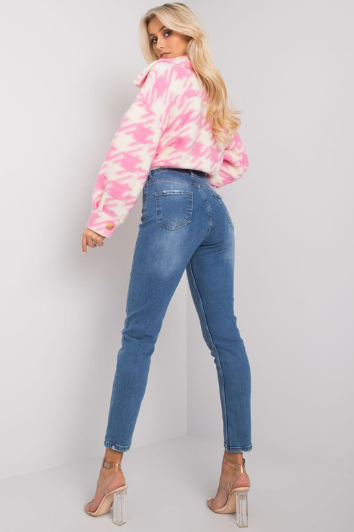 Modré džíny pro ženy regular Silves