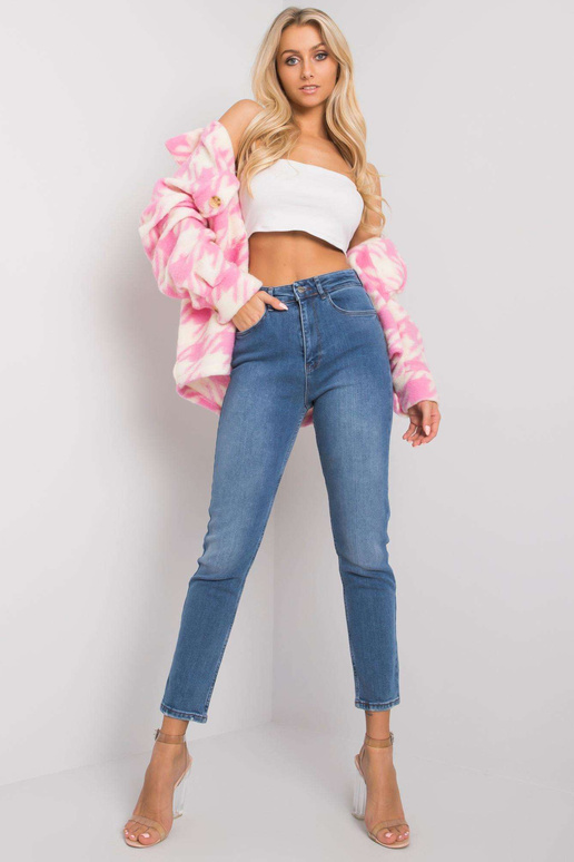 Modré džíny pro ženy regular Silves