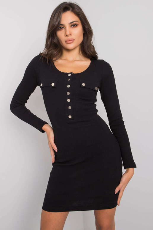 Šaty s černou tužkou Delaware RUE PARIS Šaty s černou tužkou Delaware RUE PARIS