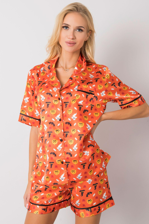 Oranžová sada na spaní