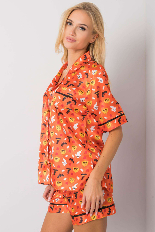 Oranžová sada na spaní