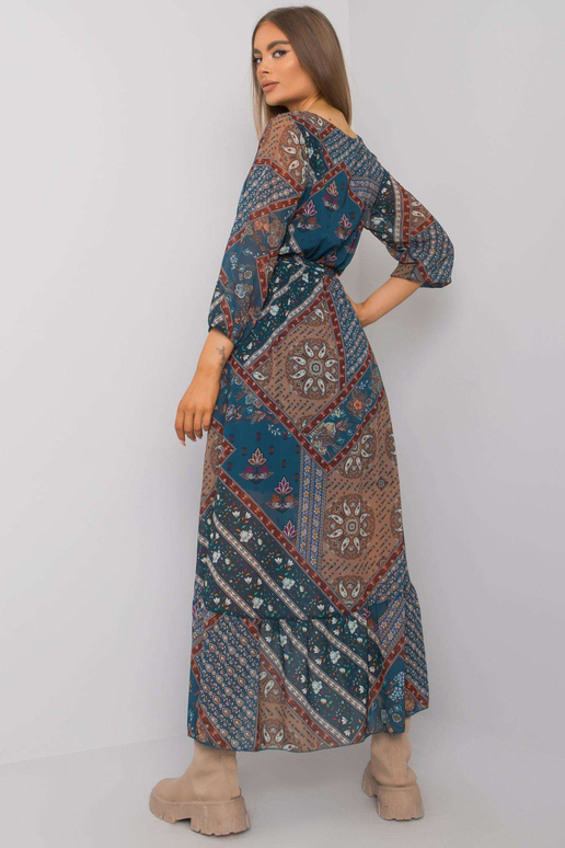 Šaty-TW-SK-BI-3824.20-zelenomodré