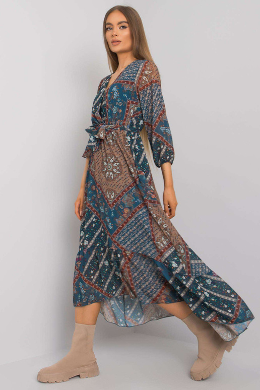 Šaty-TW-SK-BI-3824.20-zelenomodré