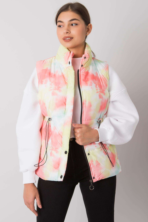 Žlutá a oranžová vesta Loie