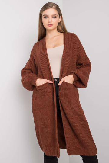 Hnědý přehoz s vlnou Izzie...