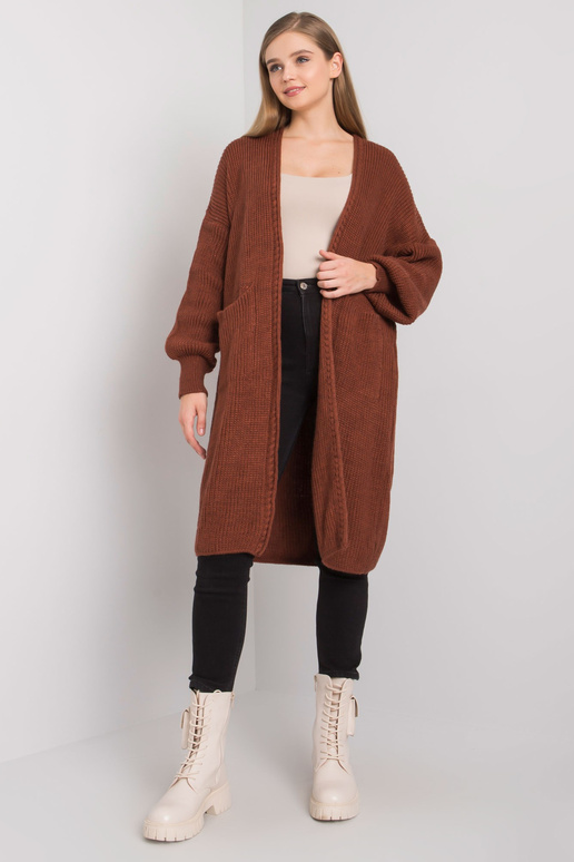 Hnědý přehoz s vlnou Izzie RUE PARIS