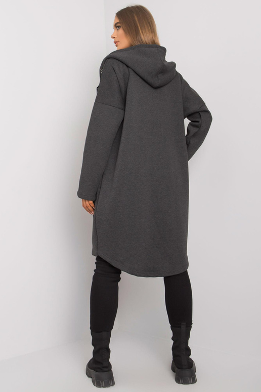 Grafitová mikina Tina RUE PARIS