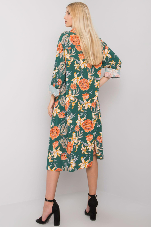 Zelené vzorované šaty od Christelle