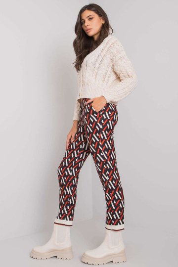 Černé a červené kalhoty se... 2