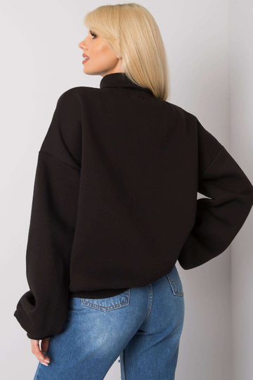 Kellyho černá oversized mikina