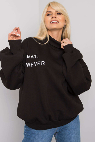 Kellyho černá oversized mikina 2
