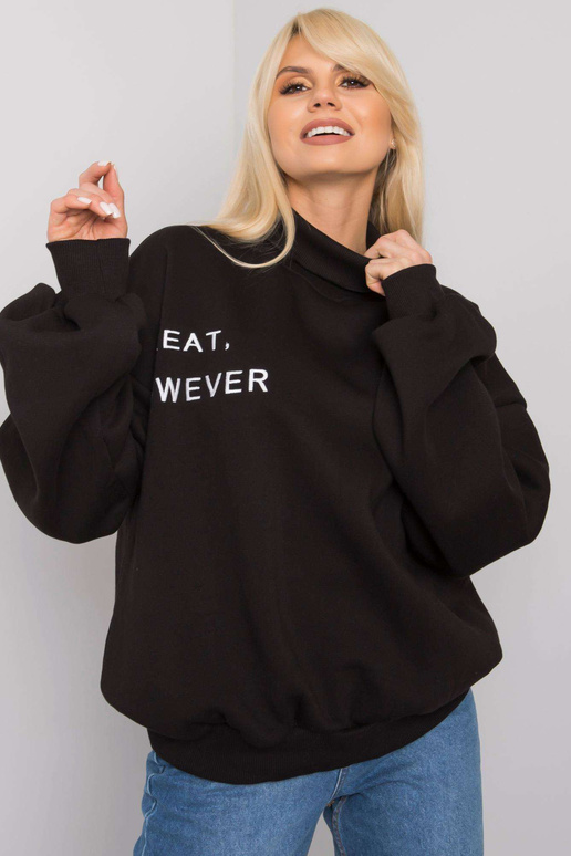 Kellyho černá oversized mikina