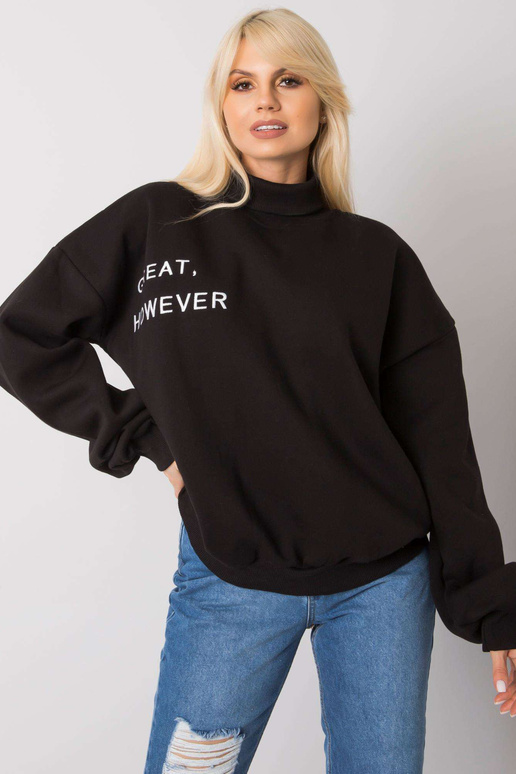 Kellyho černá oversized mikina