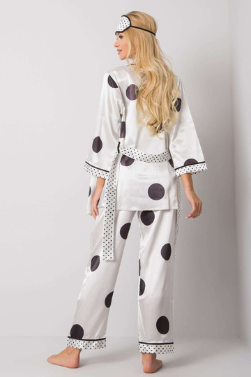 Bílá dámská spací sada 2