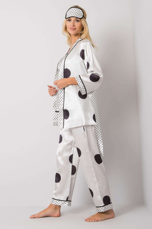 Bílá dámská spací sada