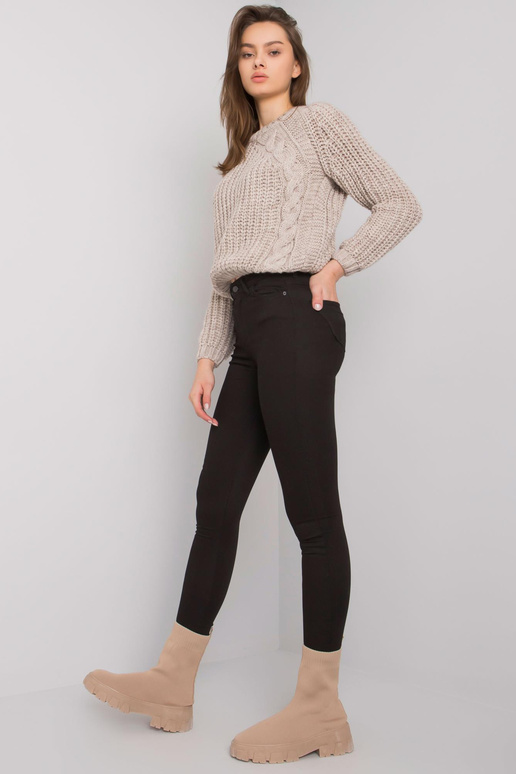 Černé úzké džíny Williston