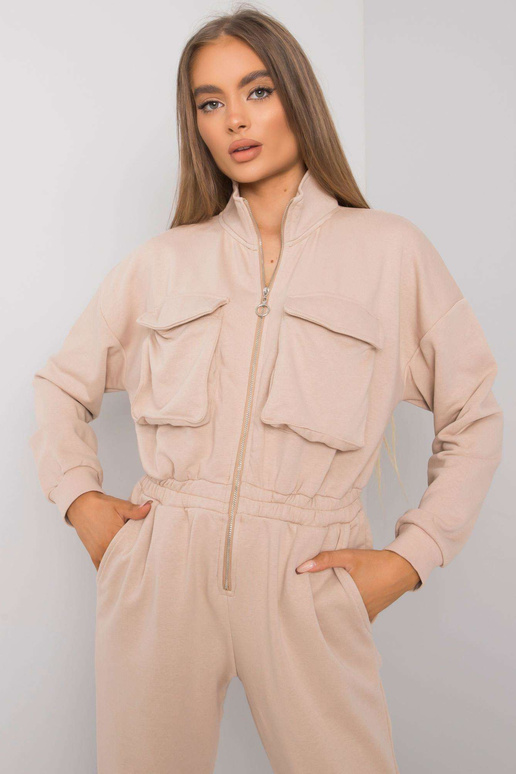 Béžová mikina Raena