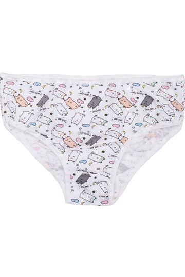 Ecru slipy pro dívku s... 2