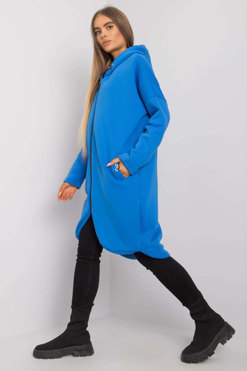 Modrá mikina s kapsami Saige 2