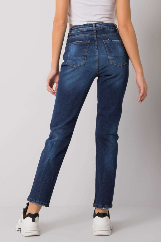 Tmavě modré rovné džíny pro ženy Suffolk