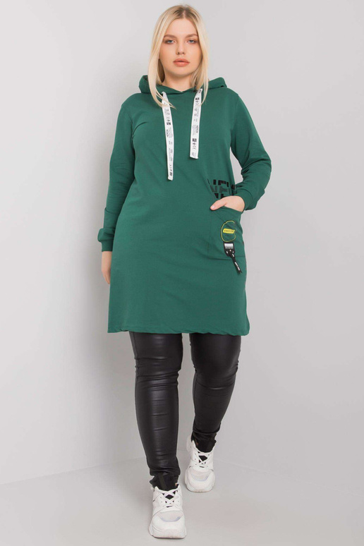 Tunika-RV-TU-7221.80P-ciemny zielony