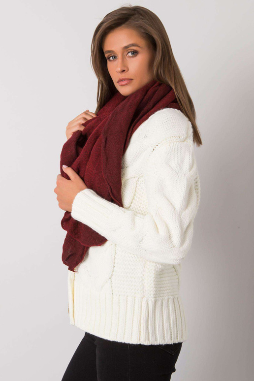 Pletená vínová šála